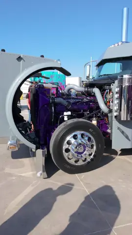 We brought our latest Notorious Builds by DCT Peterbilt 589 down to Denton, TX to the show at Peterbilt. #peterbilt589 #peterbilt #largecar #chickenlightsandchrome #trucking 