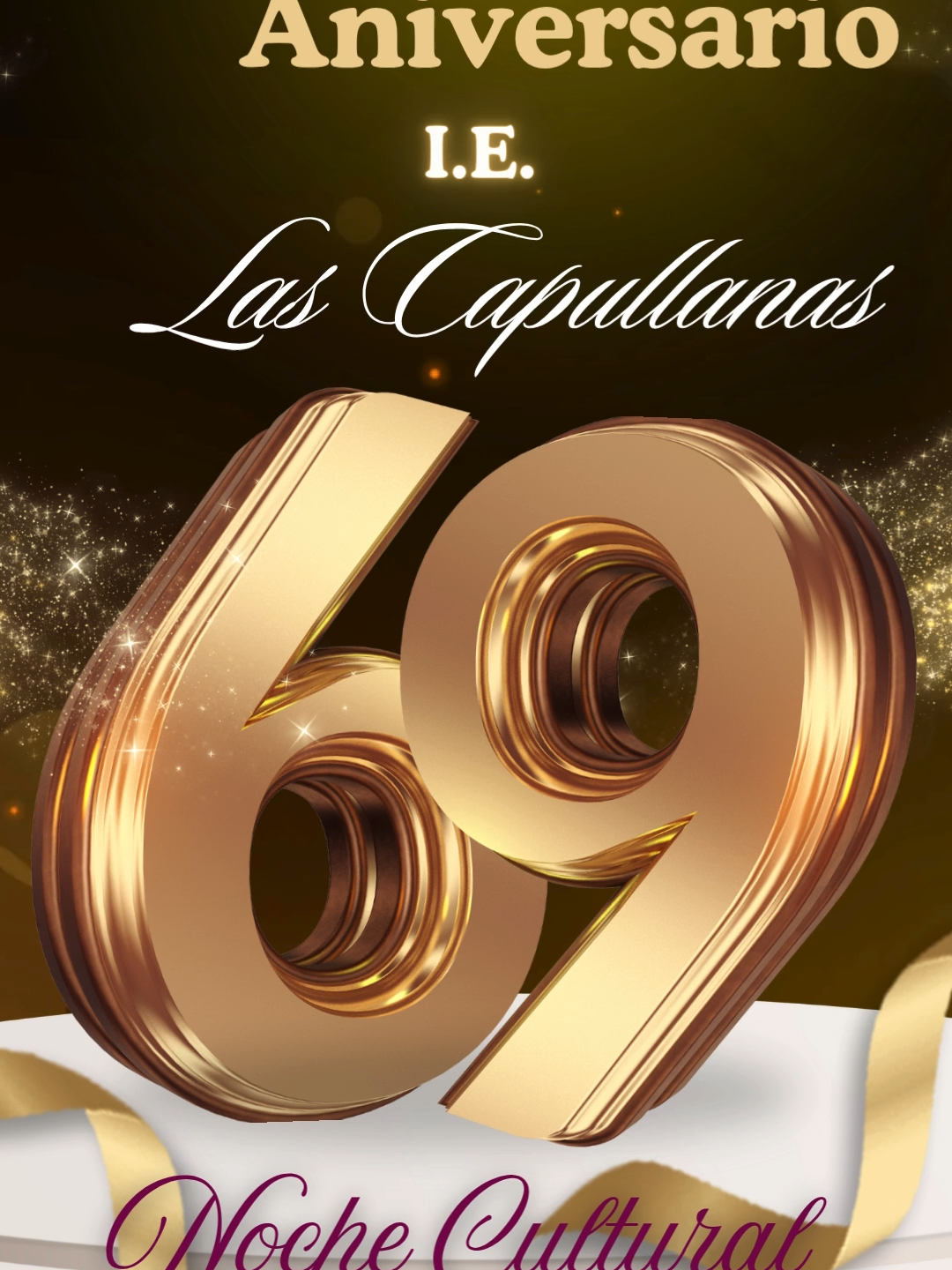 ✨🎭 Invitación Especial – Noche Cultural Capullanas 2025 🎶🌷 Con motivo de celebrar con orgullo los 69 años de vida institucional de nuestra querida I.E. Dominica Las Capullanas, tenemos el agrado de invitar a toda la comunidad educativa a participar de nuestra Gran Noche Cultural. ¡Los esperamos para compartir juntos esta fiesta de identidad y alegría! 💜✨