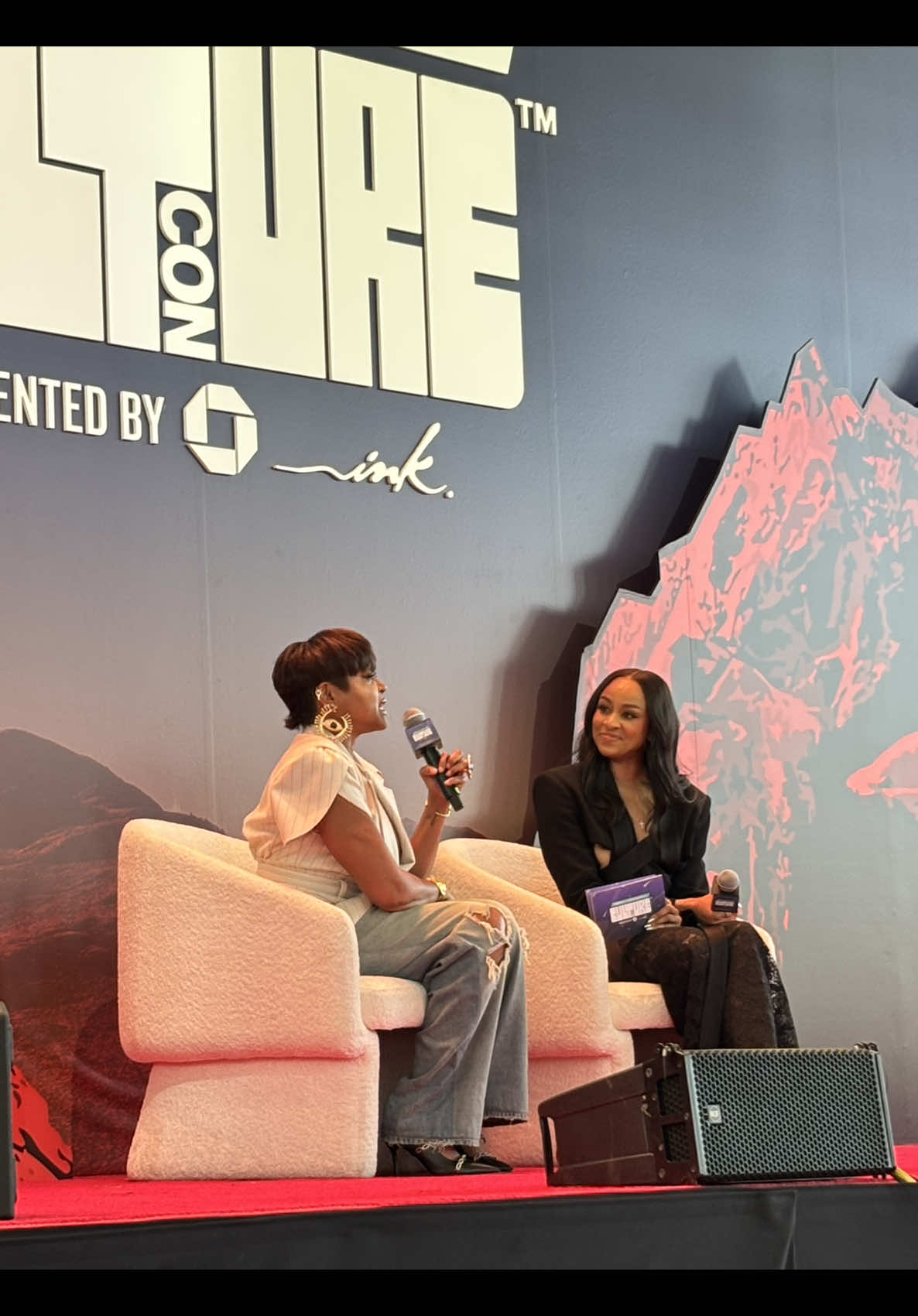 Taraji’s hot take: social media is all smoke & mirrors #CultureCon @Taraji P. Henson 