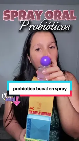 ✨Ceelike Spray Bucal Probiótico, 20ML, Sin Azúcar, Portátil, Disponible en 5 Sabores, Frescura Duradera.📍 #oralspray #oralb #probioticmouthspray #breathfreshener #probioticspray