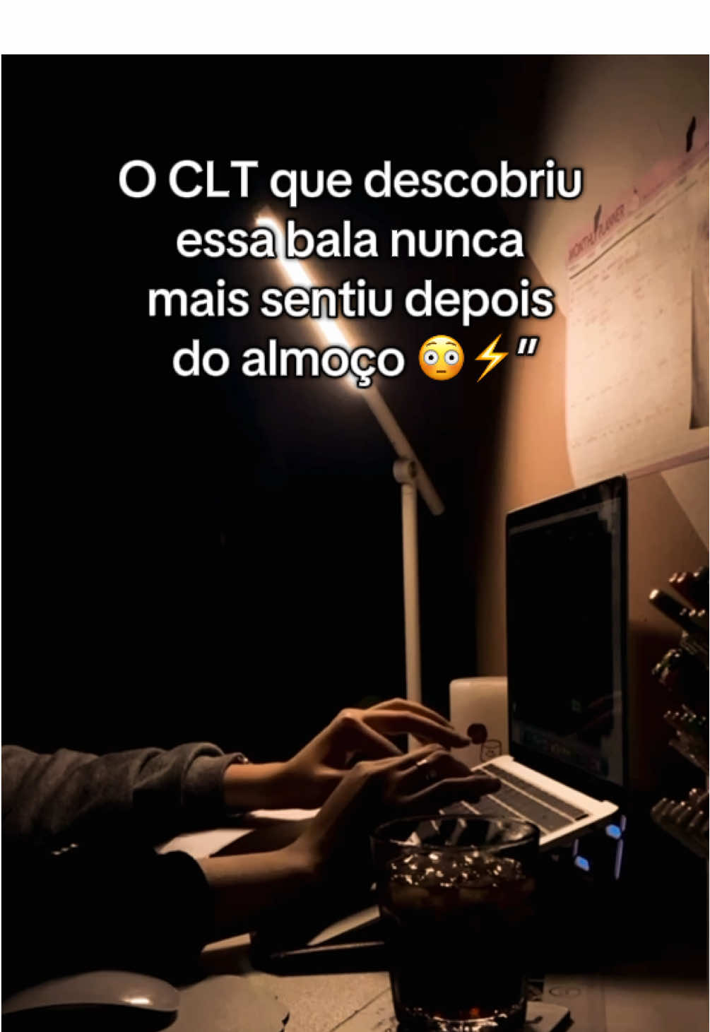 CLT que descobriu essa bala nunca mais dormiu depois do almoço 😳⚡️#dot #energetico #foco #concentração #clt 