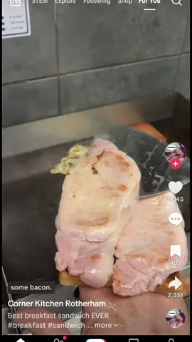 Bullshittery, thought that was raw chicken #bacon #xyzbca #sandwhiches #residentevilfood #dmc 