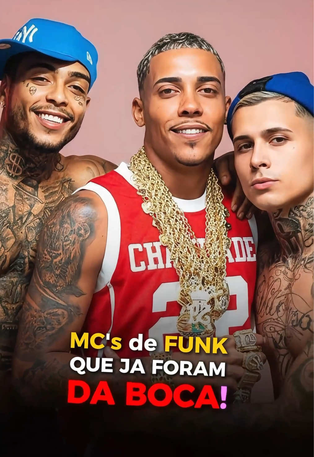 MCs de FUNK Que Já Foram da BOCA! 💥🎤 #funk #trap #oruam #mckevin #mcpoze 