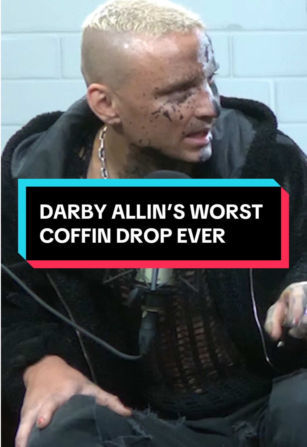 darby allin’s worst coffin drop was actually OUTSIDE of wrestling 🤨 #darbyallin #darbyallinaew #aew #allelitewrestling 