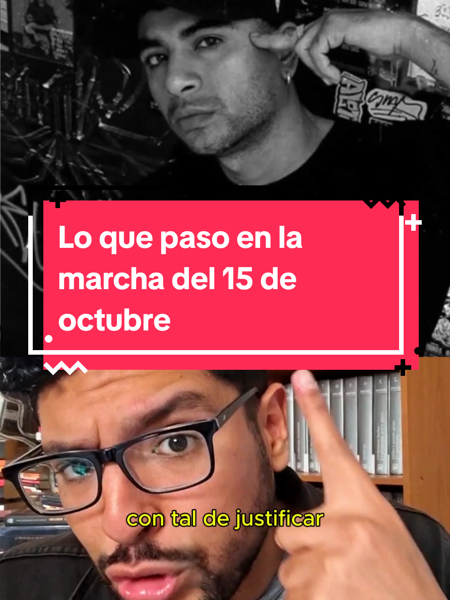 Lo que paso en la marcha del 15 de octubre. #policia #congreso #josejeri 