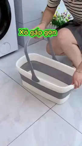Xô gấp gọn #dungcunhatam 
