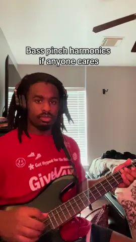 I’m coming for the role of lead guitarist #pinchharmonics #bassguitar 