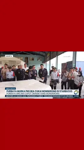 PURBAYA MURKA PNS BEA CUKAI NONGKRONG DI STARBUCKS #purbaya #menteri 