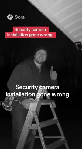 Security camera installation gone wrong. #securitycamera #homecamconnect #homesecurity #gonewrong