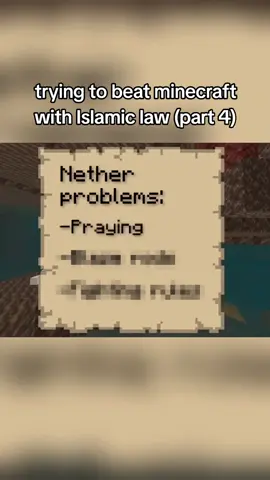 trying to beat minecraft with Islamic law (part 4) youtube: GuyBordo  #Minecraft 