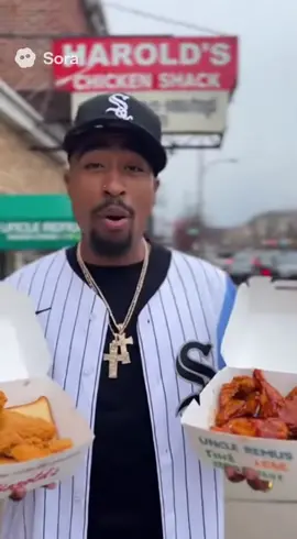 Harold’s Or Uncle Remus? 🐓 #Chicago #fyp #fyppppppppppppppppppppppp #tupac #harolds 