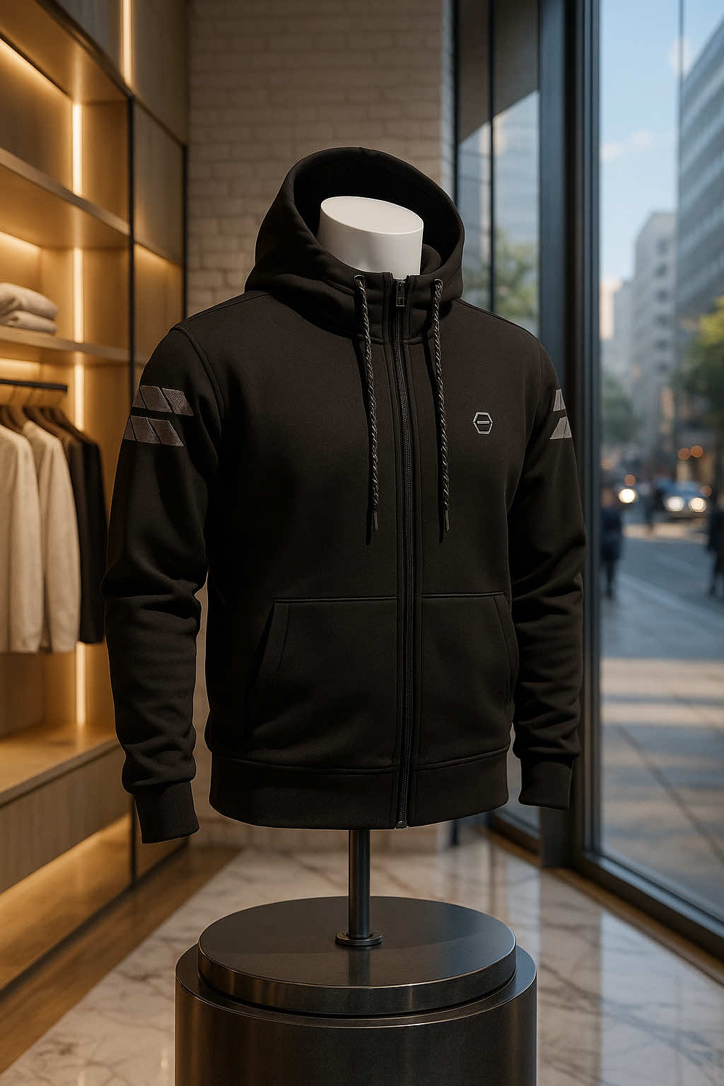 Jaket olahraga Pria Running Gym Model Hoodie Zipper Sport Hitam Tebal #jaket #jaketmurah #jaketkeren #style 