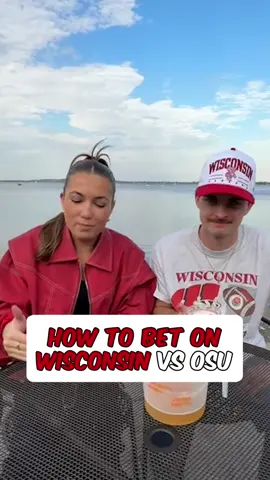 How to bet on Wisconsin against #1 ranked Ohio State? 🤔 #osu #wisconsin #fyp #college 
