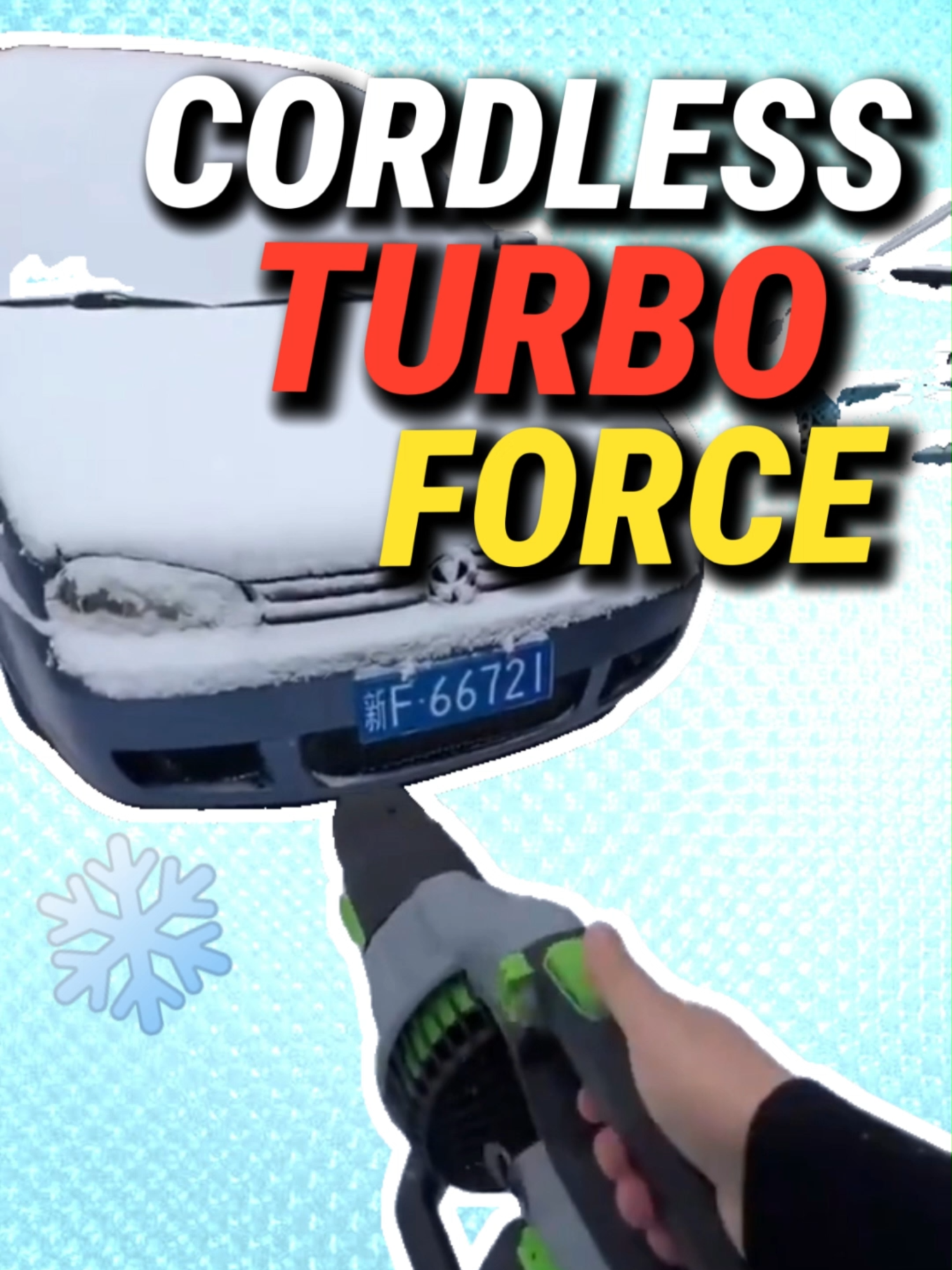 💨 Watch this EGO Power+ 56V Turbo Blower clear snow like a beast! No cords. No noise. Just raw 530 CFM power. #EGOBlower #PowerTools #SatisfyingCleaning #ToolTok #DIYTools #SnowHack #CordlessLife #CleanTok #TurboPower #FYP #cleaning #viral