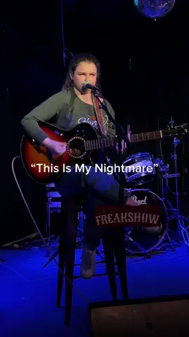 This song is about the days when self-doubt decides to wreak havoc on my life. Co-written with @delaneyfauldsmusic and played at the #musicrowfreakshow #fyp #countrymusic #oriignalmusic #singersongwriter 