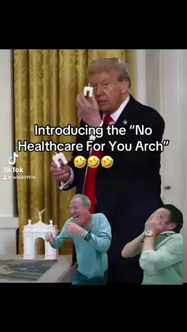 This is a joke right?🤣#fyp #fdt #maga #healthcare #fucktrump 