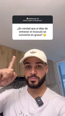 La grasa se transforma en músculo o el músculo se transforma en grasa ?🤔 Ni el músculo se transforma en grasa ni la grasa en músculo, son 2 cosas totalmente diferentes, ojito con eso 🙌🏼. #bajardepeso #grasa #musculo #hipertrofia 