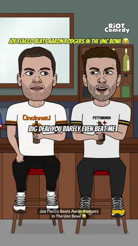 Joe Flacco Beats Aaron Rodgers In The Unc Bowl 😂 #nfl #nflnews #nflmemes #SportsNews #sportsmemes 