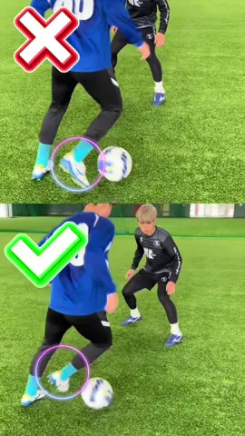 football skill⭕️❌#football #footballskills #Soccer #skills 