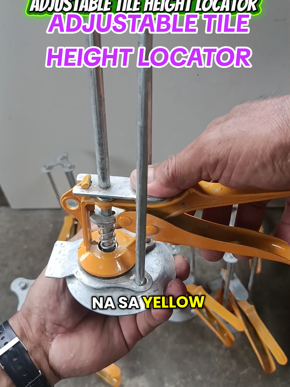 Kung Tile Setter Ka maganda kung meron kang adjustable Tile Height Locator #tilework  #tiletools #tiktokmademebuyit 