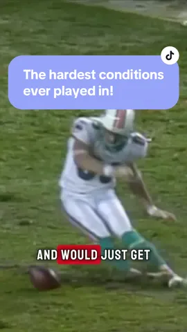 The hardest conditions ever played in! #foryoupage #nfl #dolphins #browns #weather