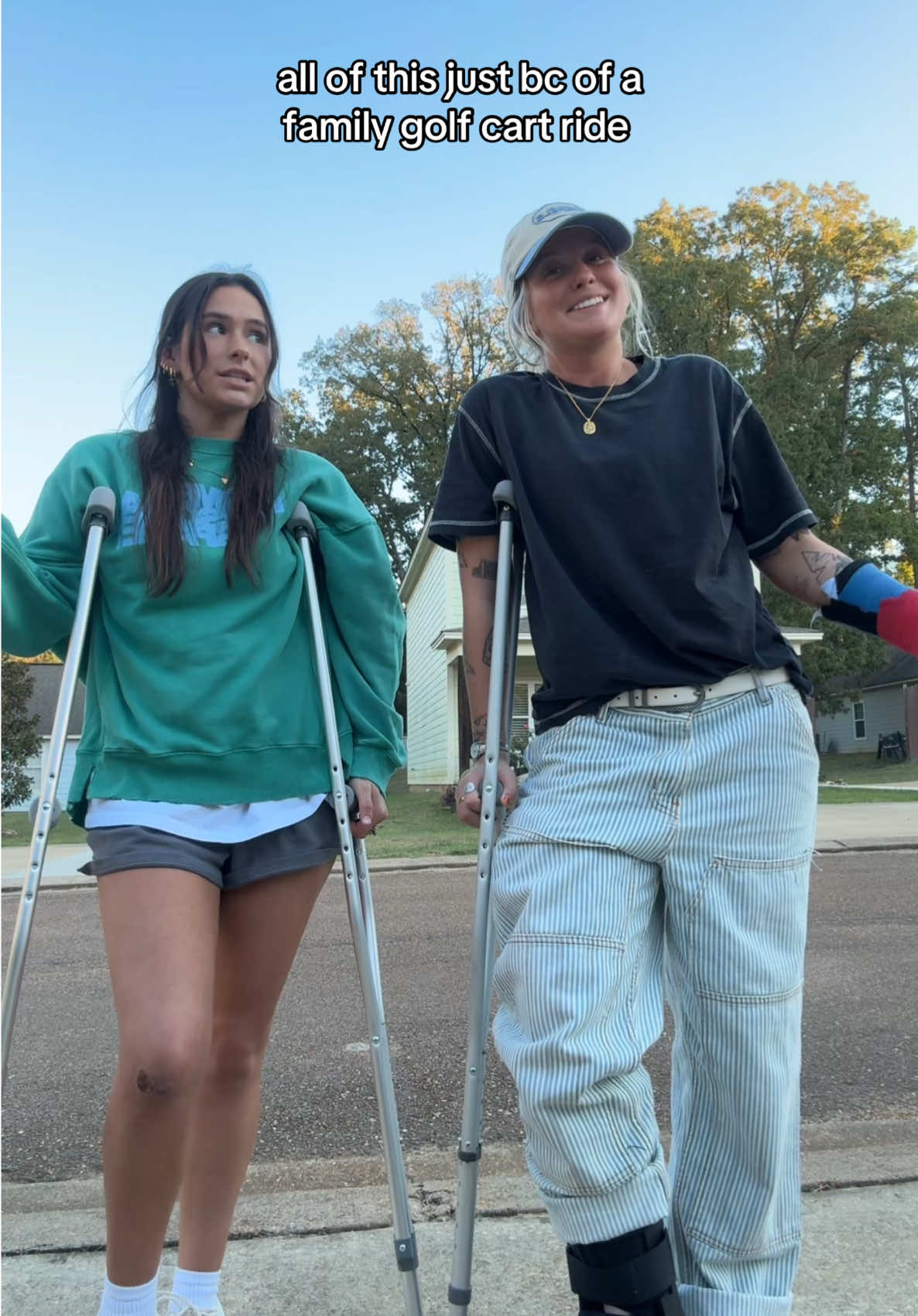 broken wrist, broken ankle, concussion, possible torn ACL and meniscus.. but we on the up
