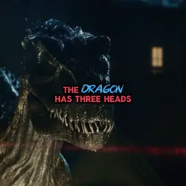 The Dragon Has Three Heads - Jurassic Park/World || #jurassicworld #jurassicpark #indominusrex #spinosaurus #deinotimemachine 