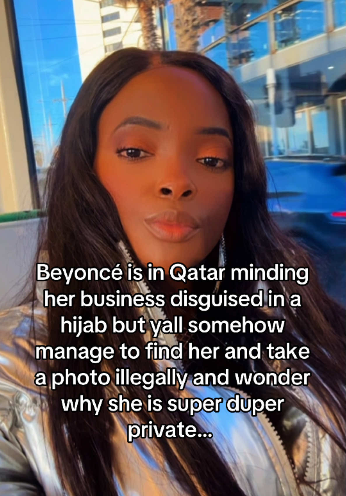 Beyoncé is in Qatar living her best housewife life but people won’t let her be… 😭 #beyonce #qatar #jayz #beehive #womanhood 