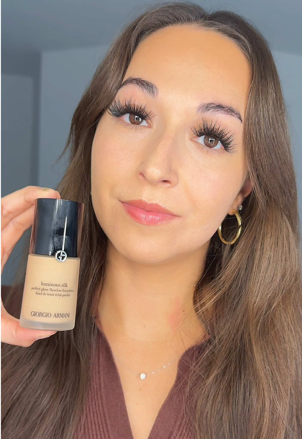 My one and only makeup foundation recommendation- the Armani Beauty Luminous Silk Foundation ✨ @Armani beauty @sephora  #giftedbyarmani #armanibeauties #armanibeauty #luxurymakeup #makeuprecomendation 