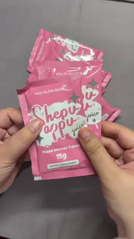 Get that radiant glow you’ve been dreaming of! 🌸 Try Shepu Appu Drink today! 🥤 #shepuappu #shepuappujuice #collagendrink #whiteningglow #youglowbabeshepuappu 