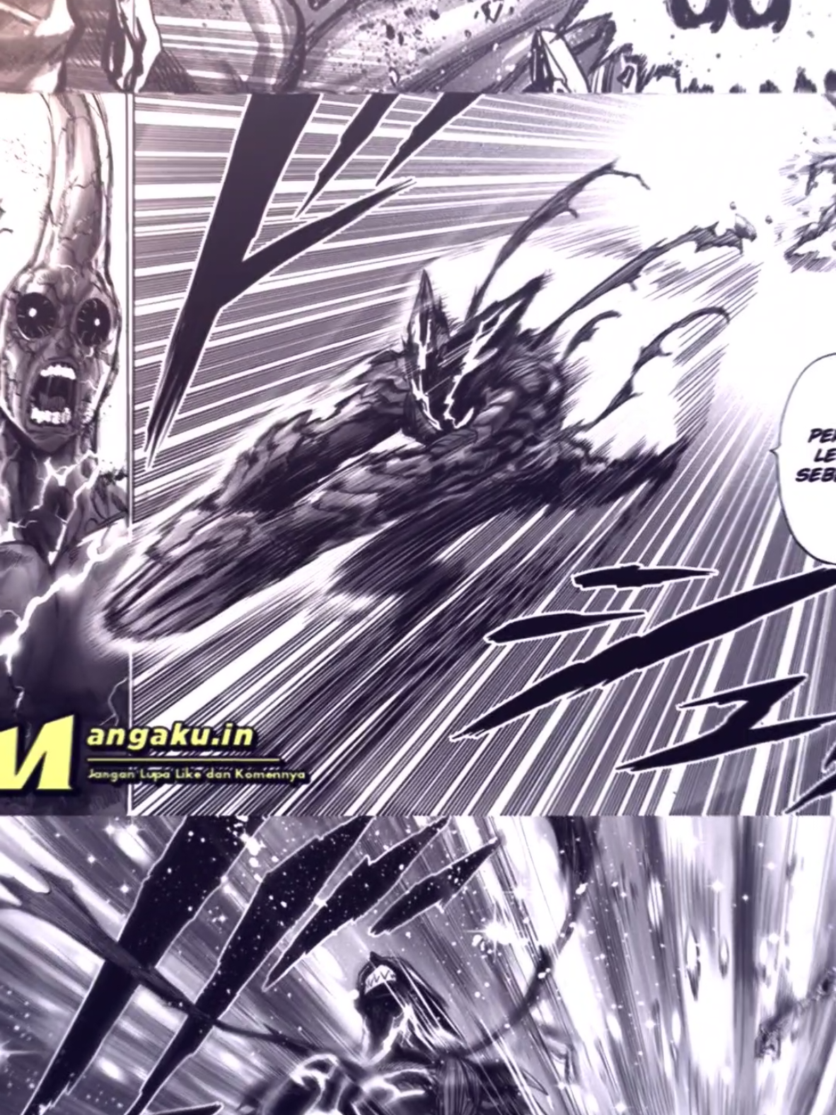 garou vs flashyflash vs platinum s Part 4 garou menang #manga #fyp #opm #anime #garou 