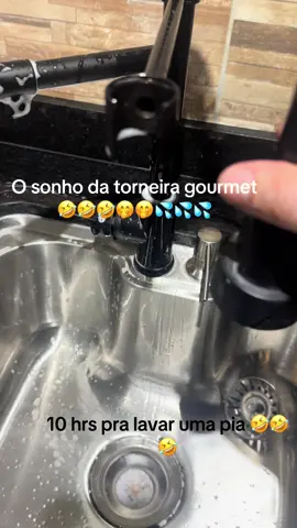 Fui enganada kkkkkk #torneiragoumert #poucaagua #torneira 