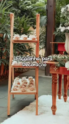 Escadinha para Decoração🤍✨ . . . . . . . #escadinhaparalembrancinha #lembrancinha #casamento #festa #aniversario 