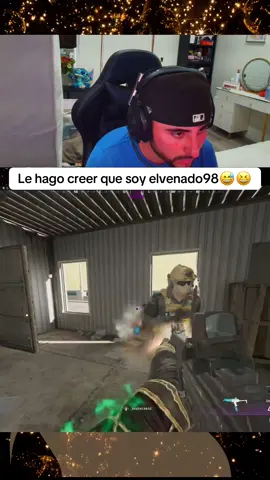 Le hago creer que soy elvenado98😅😆#warzone #humor #elvenado98 #fyp #callofdutywarzone 