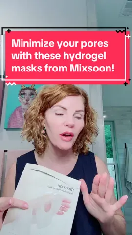 Want to miniseries your pores, even skintone and plump up fine lines and wrinkles? Try this hydrogel mask from Mixsoon. Great Korean skincare brand!!#mixsoon #koreanskincare #skincare #pores #masks 