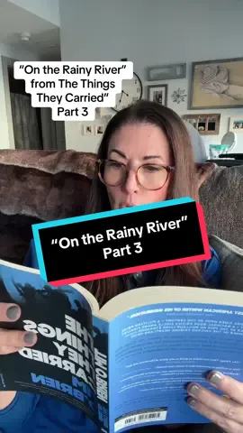Video of intro lesson: @ @Myteacherface 💙  My favorite chapter from the novel The Things They Carried by Tim O’Brien: “On the Rainy River” Part 3 #BookTok #thethingstheycarried #teachersoftiktok #myteacherface 