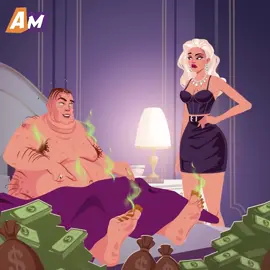 A beauty cleaned up a hideous millionaire #animatedstory #animation #animated #animatters #shortstory