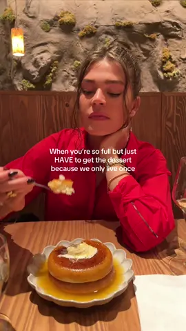 It was a struggle but we got through it #dessert #dinnerdate 