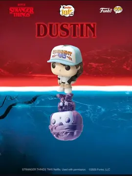 DUSTIN, aquí os dejo a este personaje de la nueva colección de Stranger Things x Kinder Joy!!! #funkopop #StrangerThings #kinderjoy #funko #kinder 
