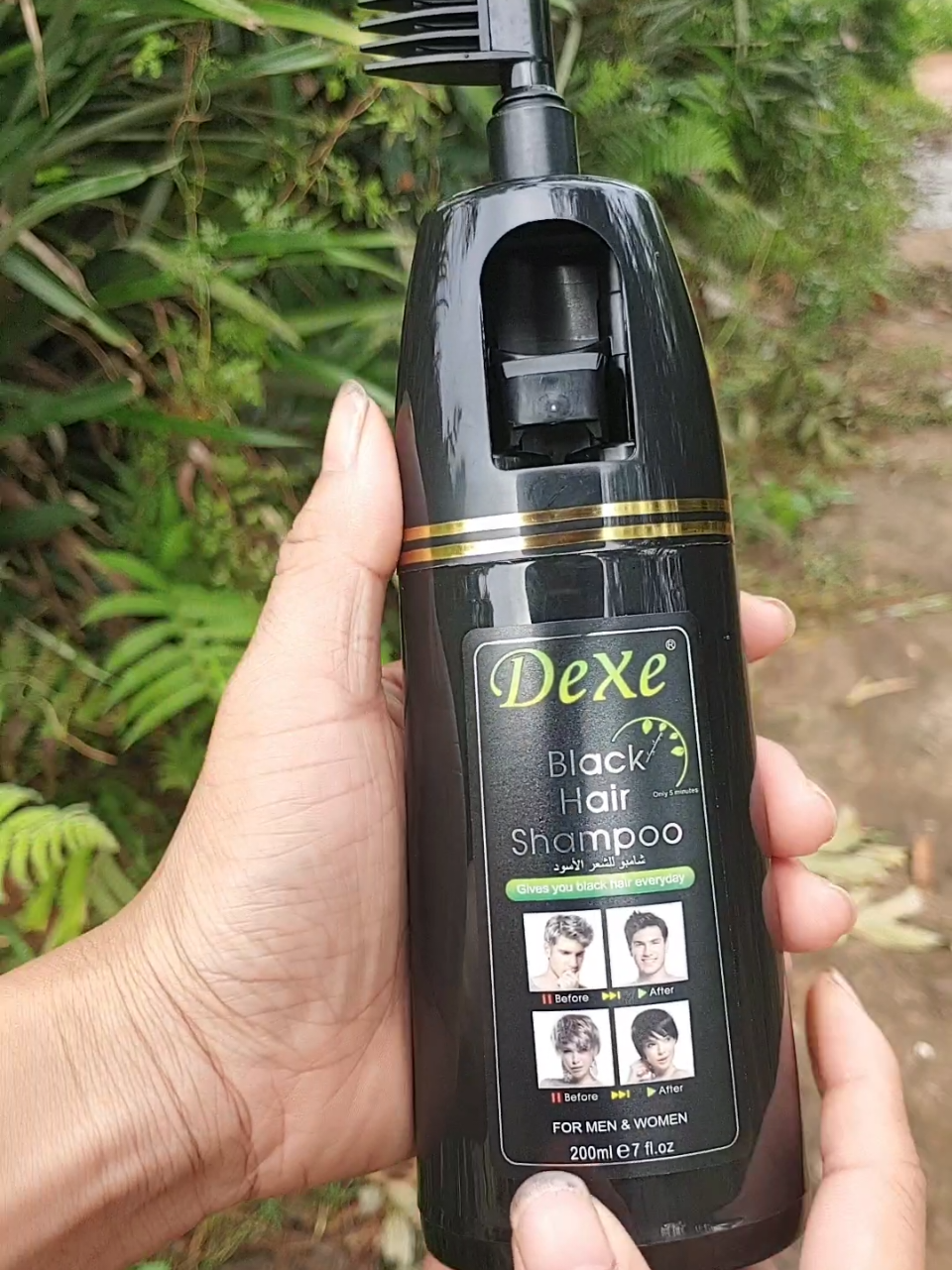 lược nhuộm phủ bạc DeXe #xuhuong 