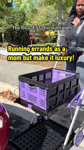 This is for sure a show stopper and conversation starter! 🛒 #collapsablecart #shopping #shoppinghaul #cart #cartok 