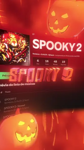 PRESAVE SPOOKY 2! LINK IN BIO 🎃 #phonk #brazilianfunk #brazilianphonk 