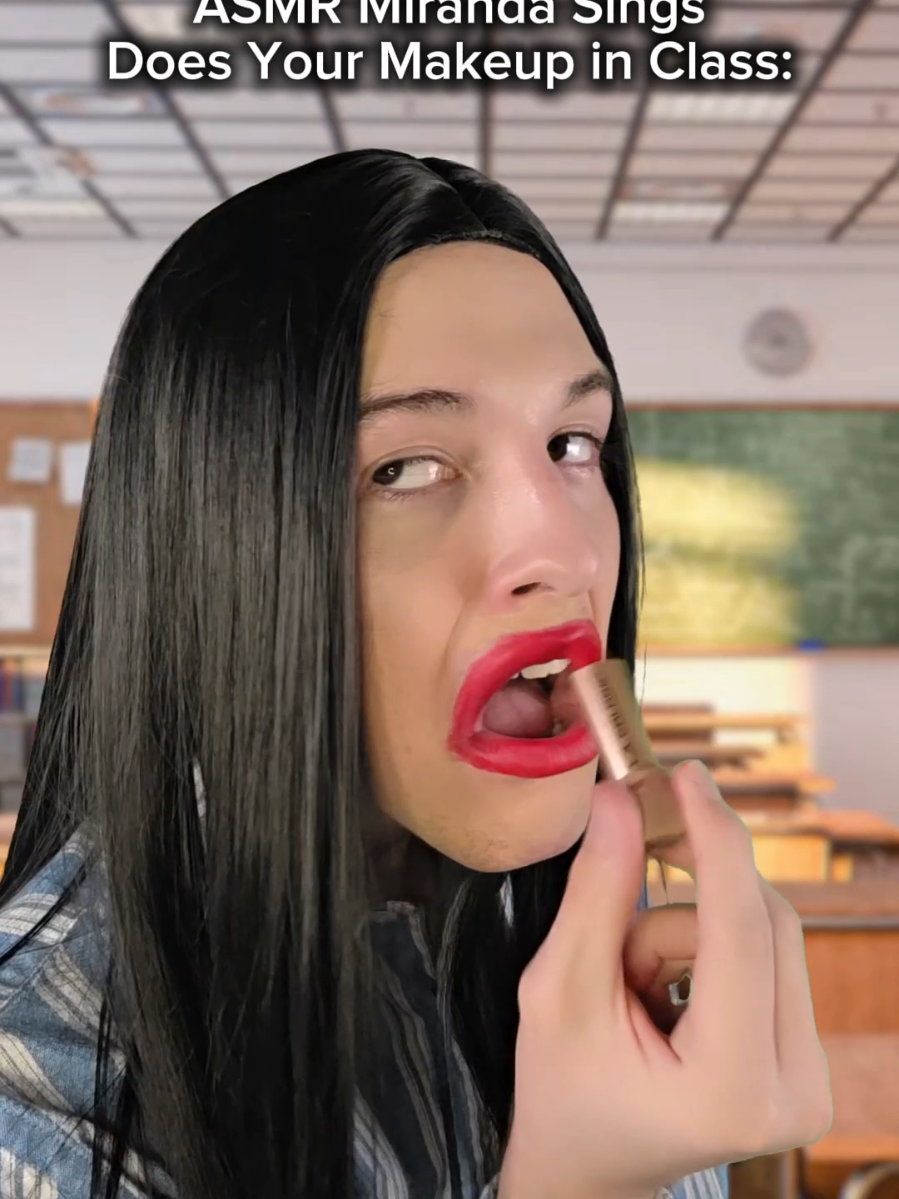 ASMR Miranda Sings Does Your Makeup in Class Disclaimer: This is just a fun ASMR skit inspired by the character, not the creator. I don’t support or endorse Colleen Ballinger or Miranda Sings — this is purely for entertainment!  #asmr #mirandasings #comedy