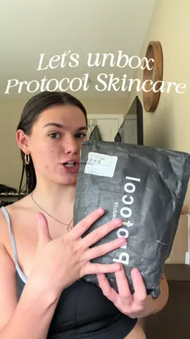 obsessed with the glass bottle I can’t stop saying it @Protocol Lab #girhood #skincare 