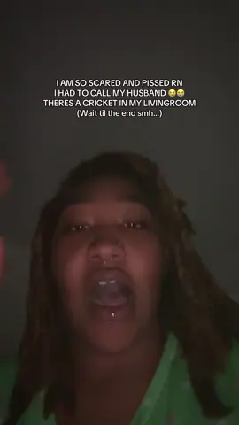 Forget a daddy’s girl, I’m actually a DADDYS GIRL! 😭 He saved me 😭 #cricket #bugphobia #husbandsgirl #IAMSCARED #fyp 