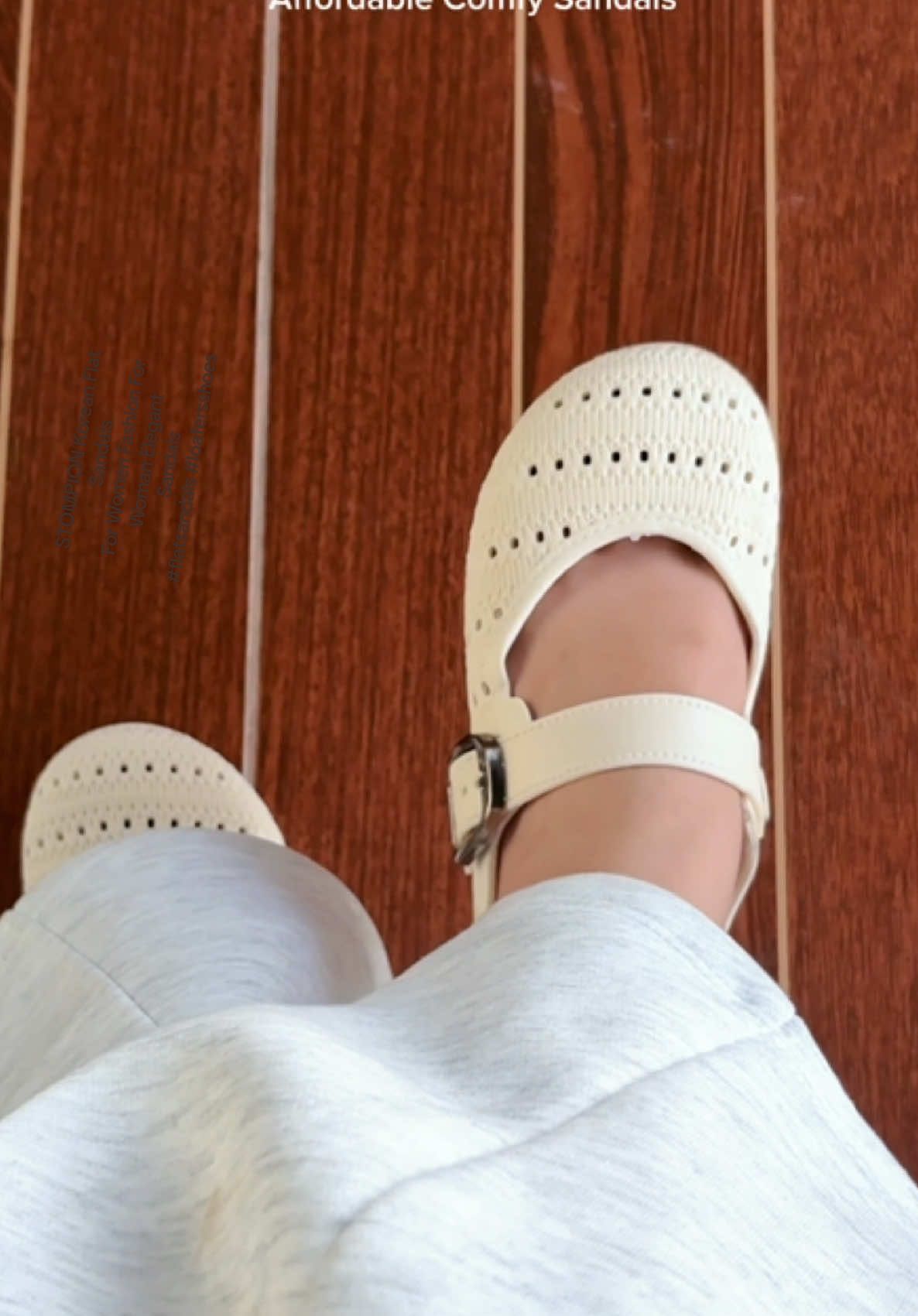 BUY HERE➡️@Shii Collections⬅️ STOMPION Korean Flat Sandals For Women Fashion For Woman Elegant Sandals #flatsandals #loafersshoes #sandalsforwomen #comfysandals 