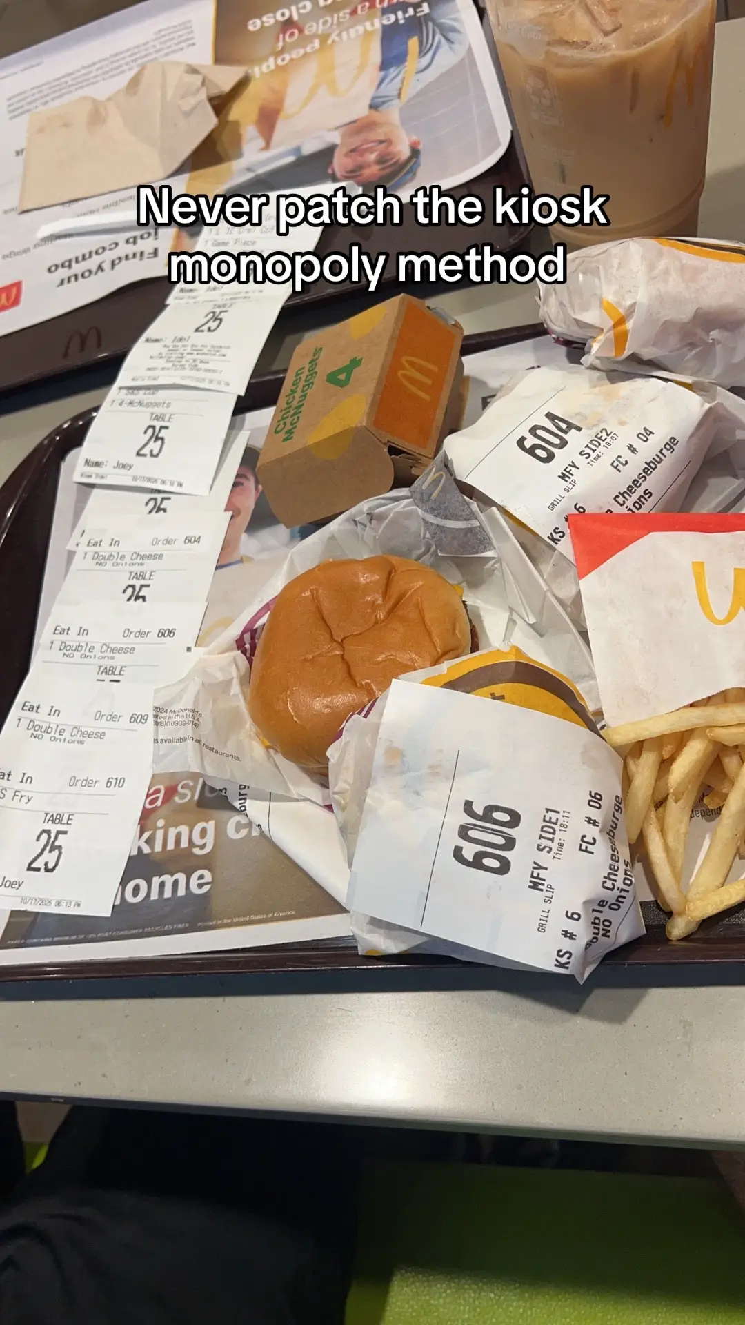 #foryou #viral #mcdonalds #freefood #monopoly 
