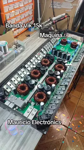 Mauricio Electrónics  Santiago de Chile  Banda Vikingo 15K