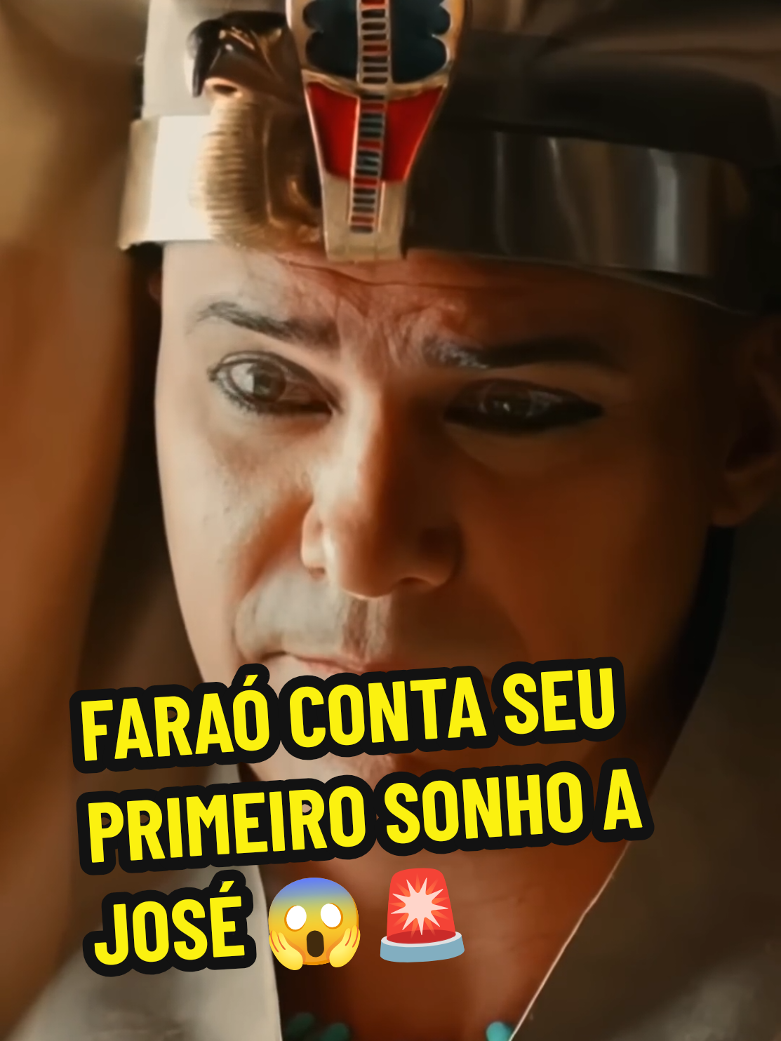José Escuta o Primeiro Sonho de Faraó! Tensão no palácio 👀🔥 👑 O rei Faraó finalmente conta seu primeiro sonho a José! Mas o que esse sonho pode significar?  Será que Deus já revelou a resposta a ele? 🤔✨  #viral #josedoegito #fé #graalclips #Deus