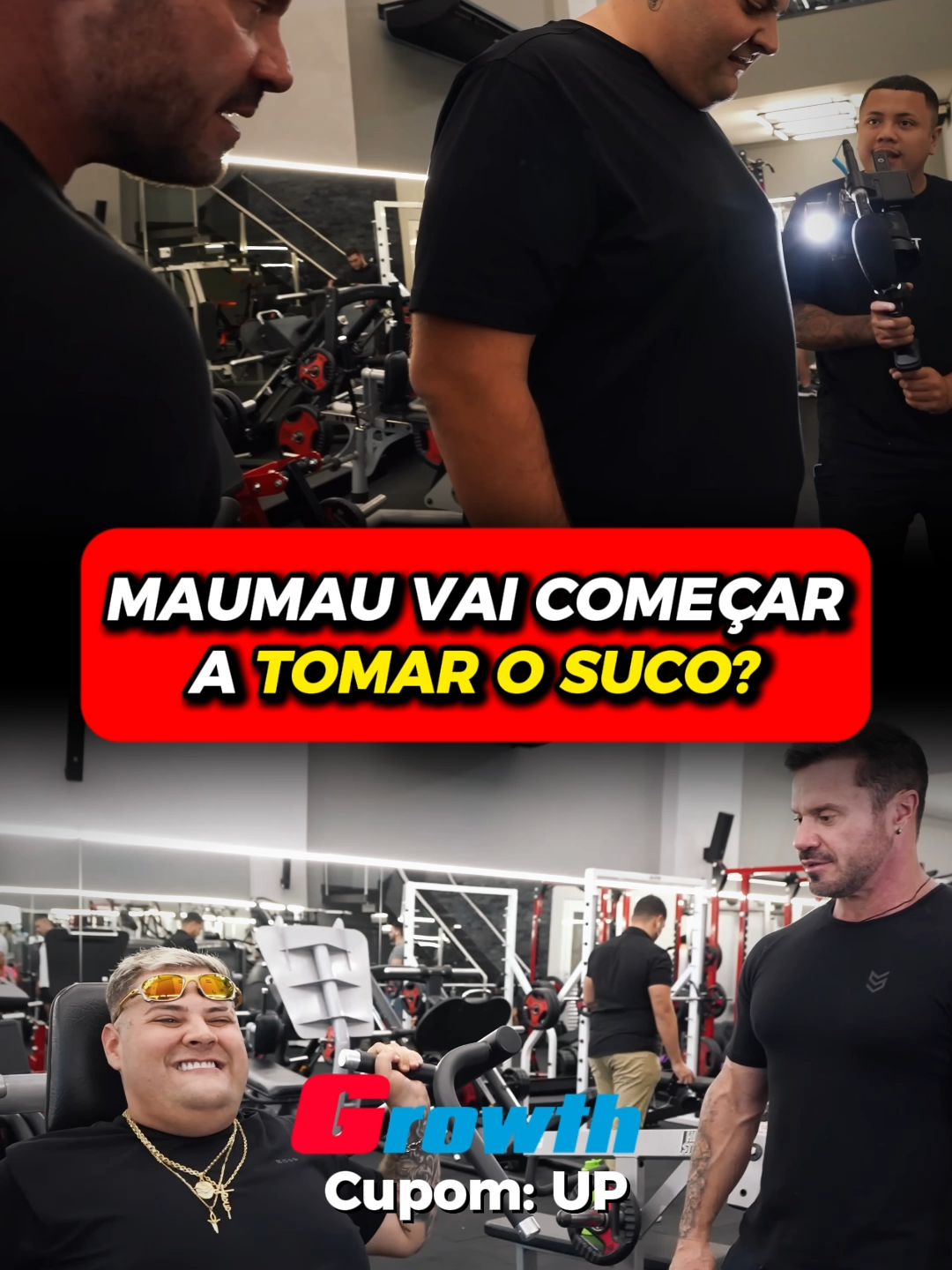 🏷️ Cupom “UP” na @growth.supplements  . . . #renatocariani #maumauzk